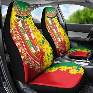 Afro Ethiopian New Year Car Seat Cover Enkutatash Adey Abeba Flower Art