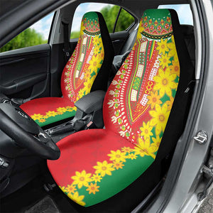 Afro Ethiopian New Year Car Seat Cover Enkutatash Adey Abeba Flower Art