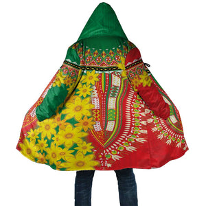 Afro Ethiopian New Year Cloak Enkutatash Adey Abeba Flower Art