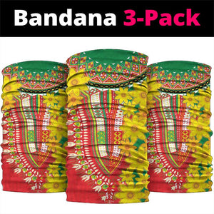 Afro Ethiopian New Year Neck Gaiter Enkutatash Adey Abeba Flower Art LT9
