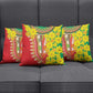 Afro Ethiopian New Year Pillow Cover Enkutatash Adey Abeba Flower Art