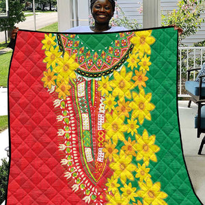 Afro Ethiopian New Year Quilt Enkutatash Adey Abeba Flower Art