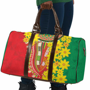 Afro Ethiopian New Year Travel Bag Enkutatash Adey Abeba Flower Art