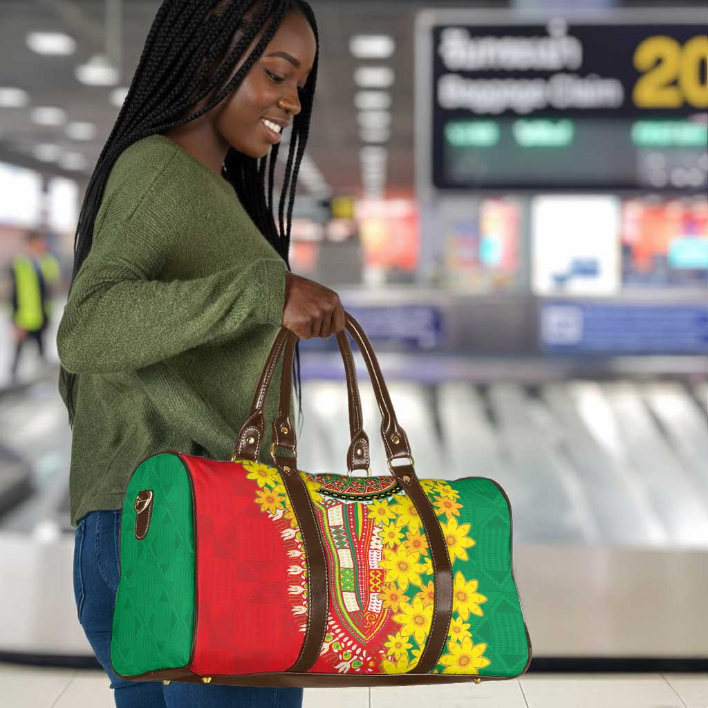 Afro Ethiopian New Year Travel Bag Enkutatash Adey Abeba Flower Art