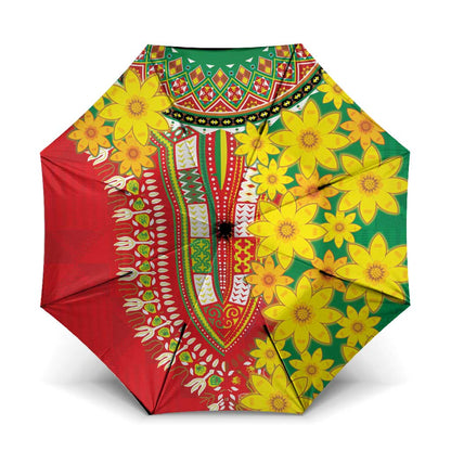 Afro Ethiopian New Year Umbrella Enkutatash Adey Abeba Flower Art
