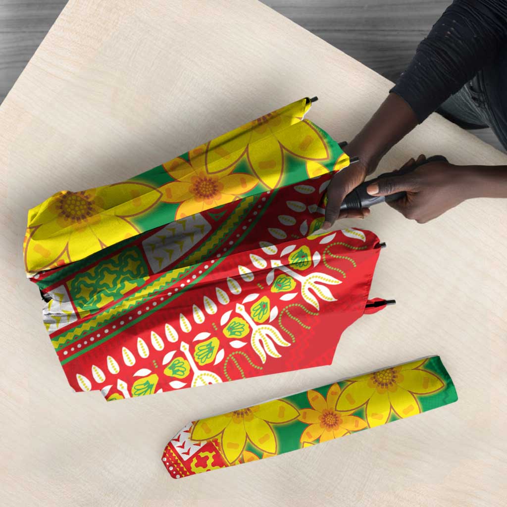 Afro Ethiopian New Year Umbrella Enkutatash Adey Abeba Flower Art