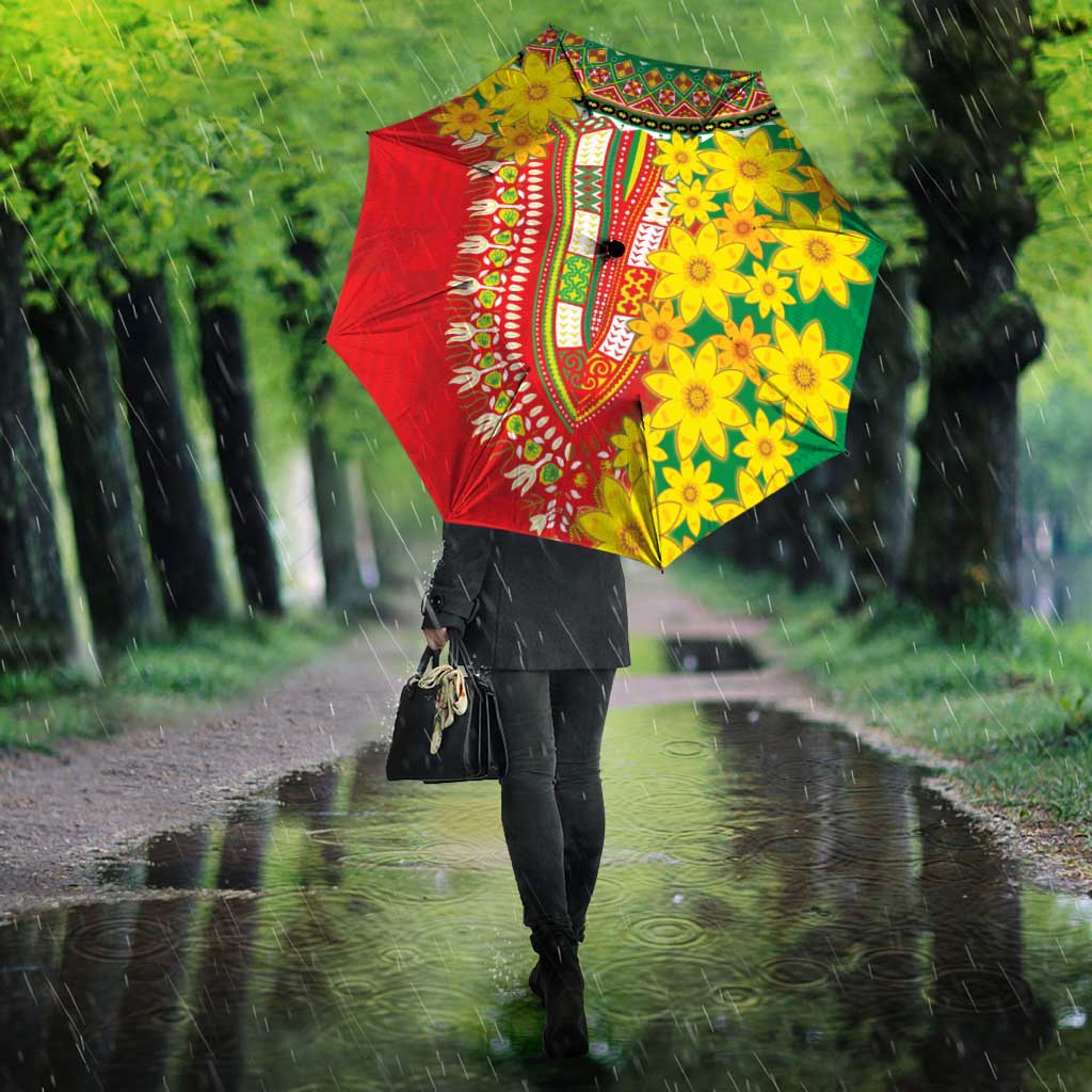 Afro Ethiopian New Year Umbrella Enkutatash Adey Abeba Flower Art