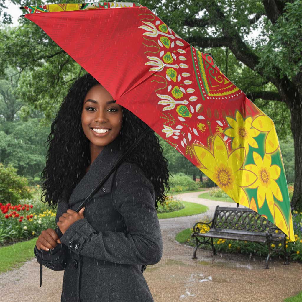 Afro Ethiopian New Year Umbrella Enkutatash Adey Abeba Flower Art