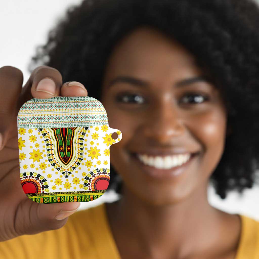 Afro Enkutatash Dashiki and Adey Abeba AirPods Case