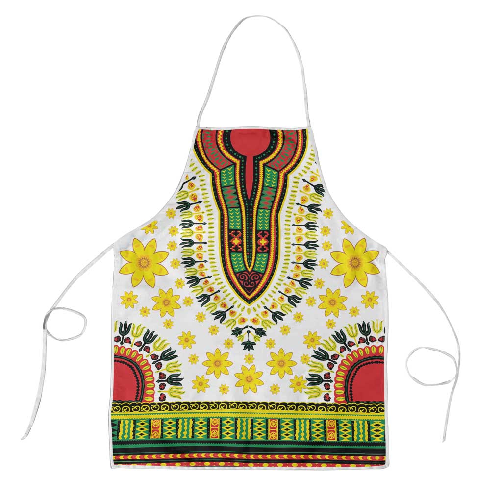 Afro Enkutatash Dashiki and Adey Abeba Apron