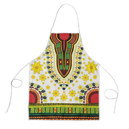 Afro Enkutatash Dashiki and Adey Abeba Apron