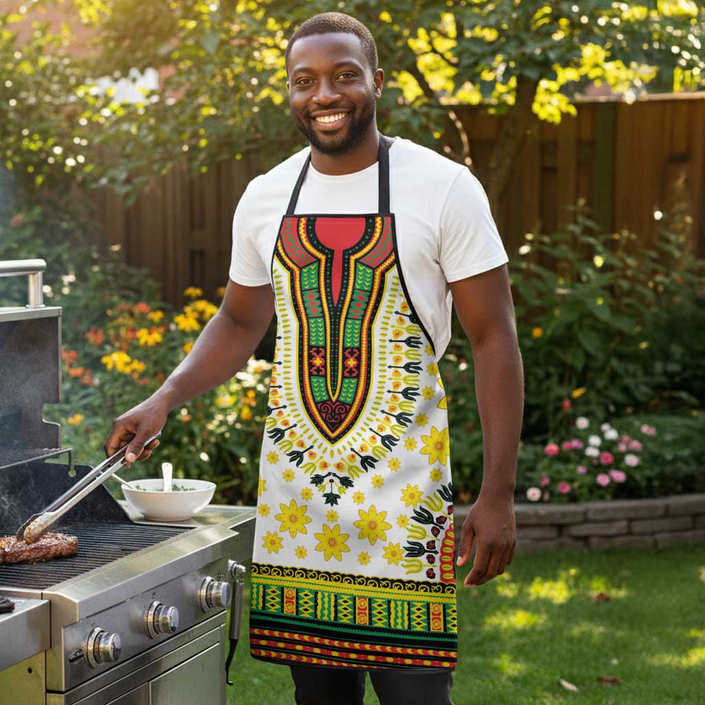 Afro Enkutatash Dashiki and Adey Abeba Apron