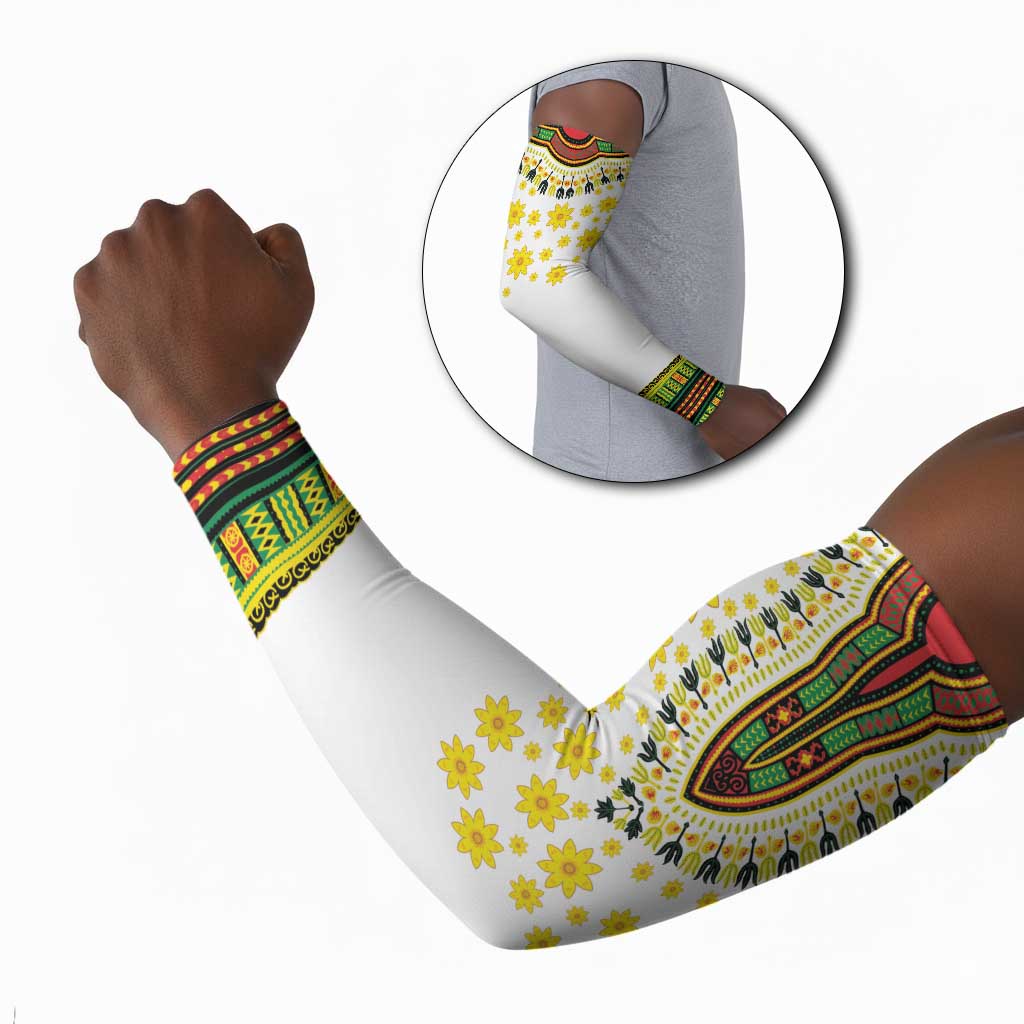 Afro Enkutatash Dashiki and Adey Abeba Arm Sleeves