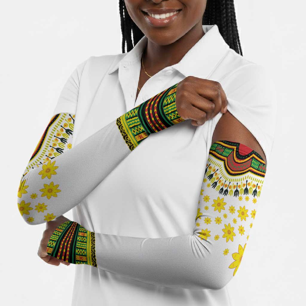 Afro Enkutatash Dashiki and Adey Abeba Arm Sleeves