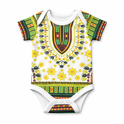 Afro Enkutatash Dashiki and Adey Abeba Baby Onesie