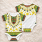 Afro Enkutatash Dashiki and Adey Abeba Baby Onesie