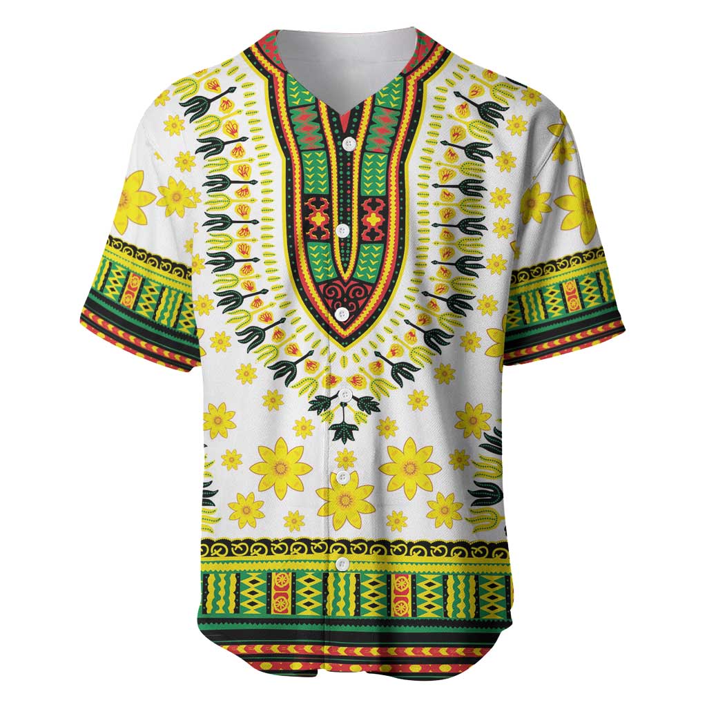 Afro Enkutatash Dashiki and Adey Abeba Baseball Jersey