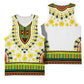 Afro Enkutatash Dashiki and Adey Abeba Basketball Jersey LT9