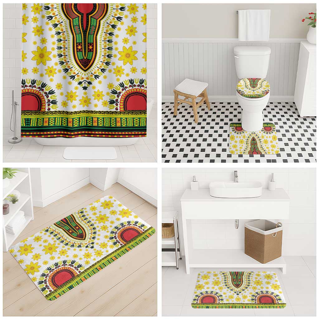 Afro Enkutatash Dashiki and Adey Abeba Bathroom Set