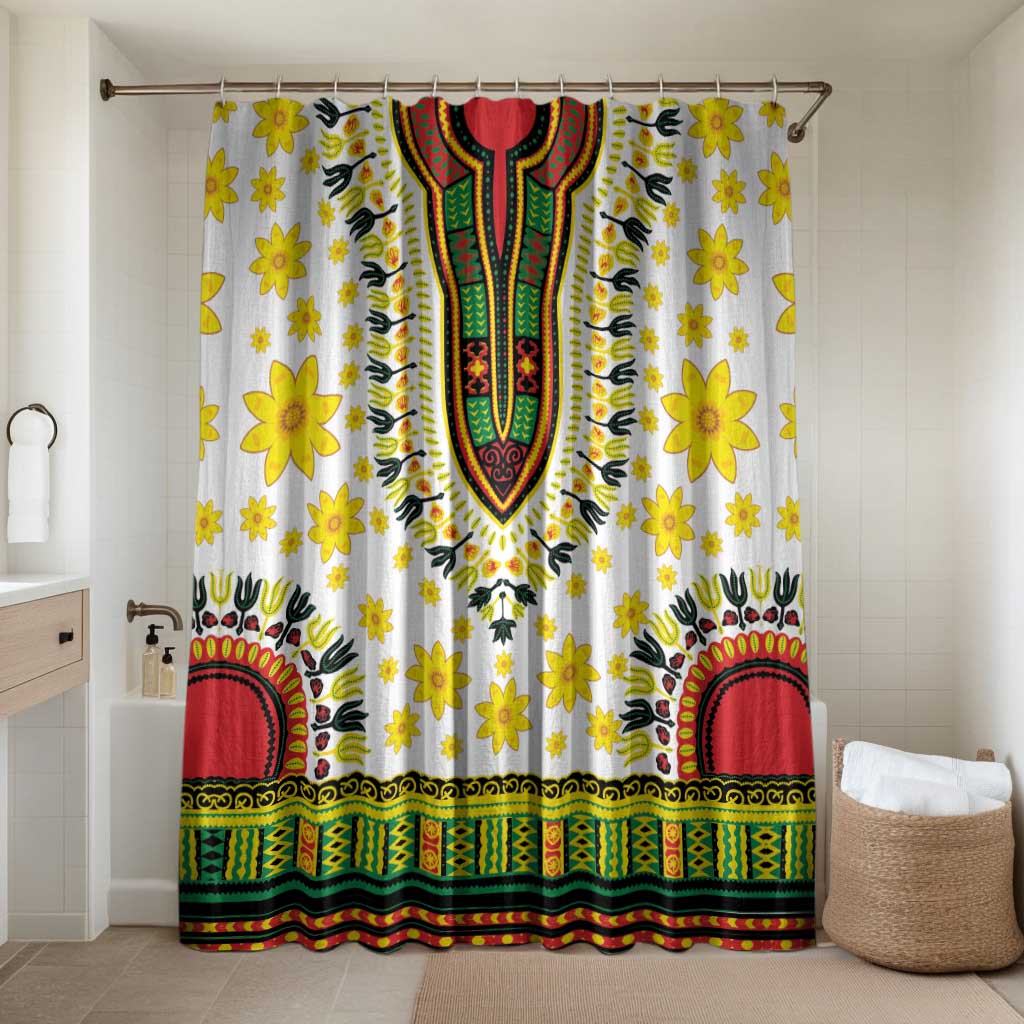 Afro Enkutatash Dashiki and Adey Abeba Bathroom Set