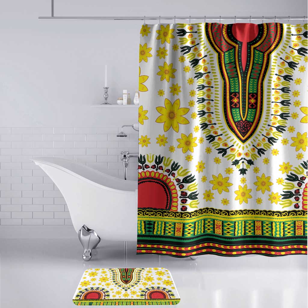 Afro Enkutatash Dashiki and Adey Abeba Bathroom Set
