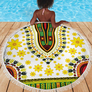 Afro Enkutatash Dashiki and Adey Abeba Beach Blanket