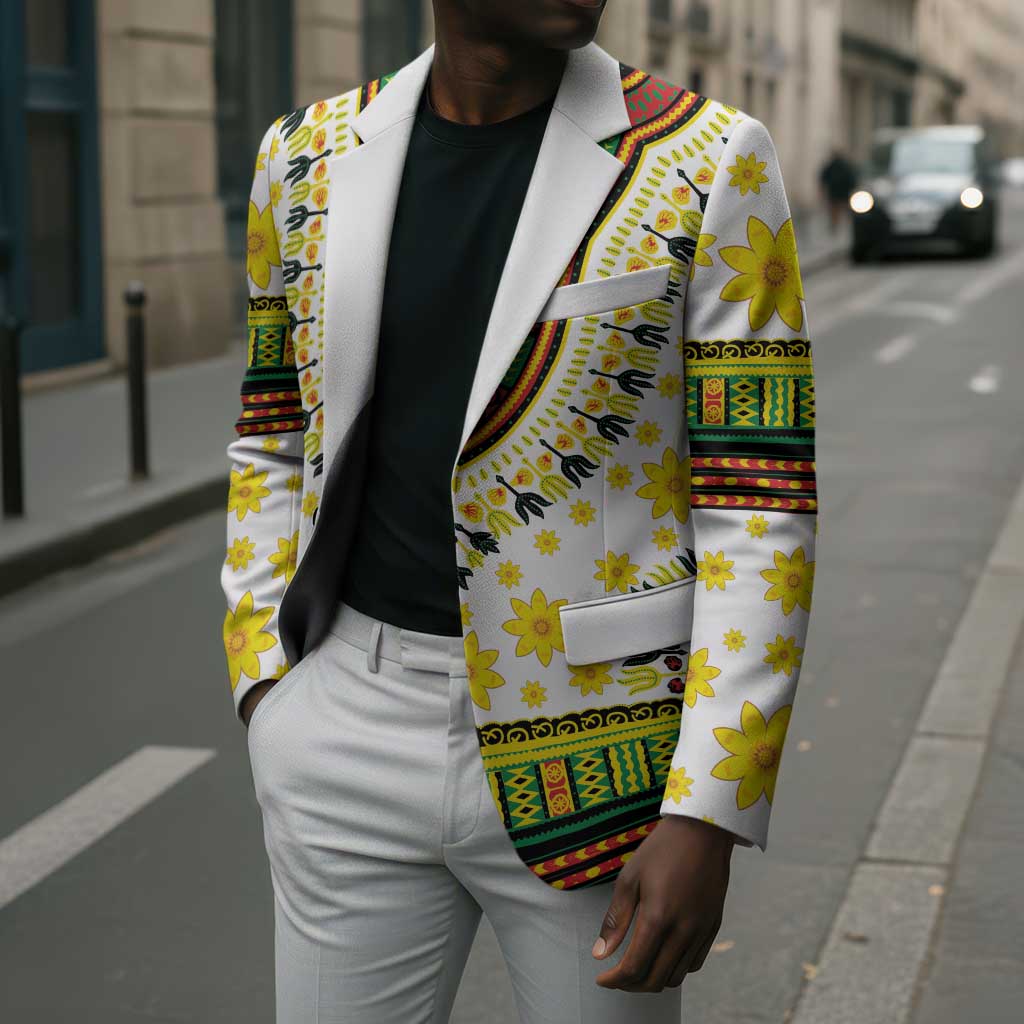 Afro Enkutatash Dashiki and Adey Abeba Blazer