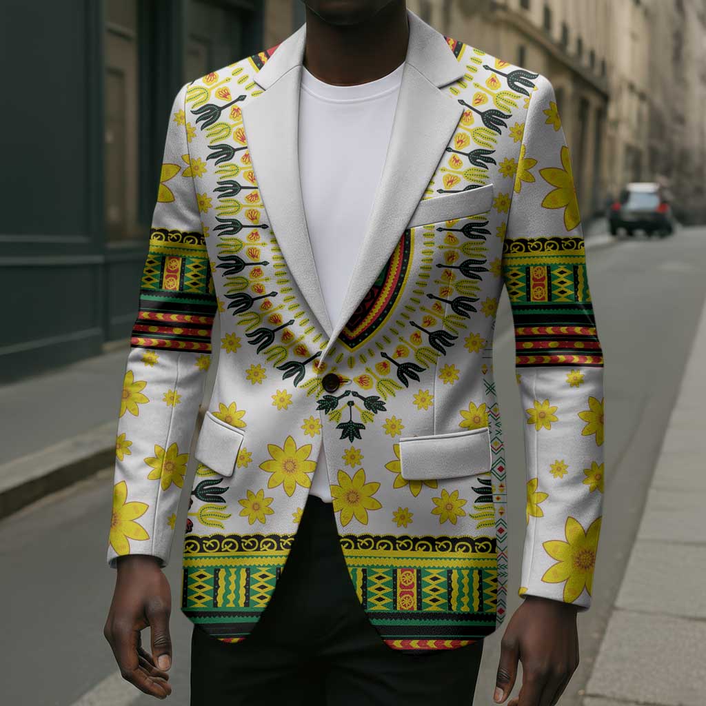 Afro Enkutatash Dashiki and Adey Abeba Blazer