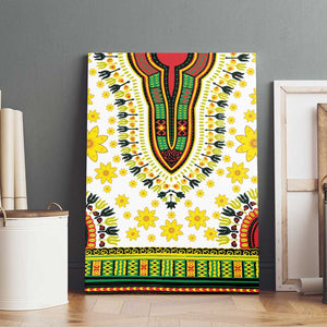 Afro Enkutatash Dashiki and Adey Abeba Canvas Wall Art