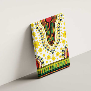 Afro Enkutatash Dashiki and Adey Abeba Canvas Wall Art