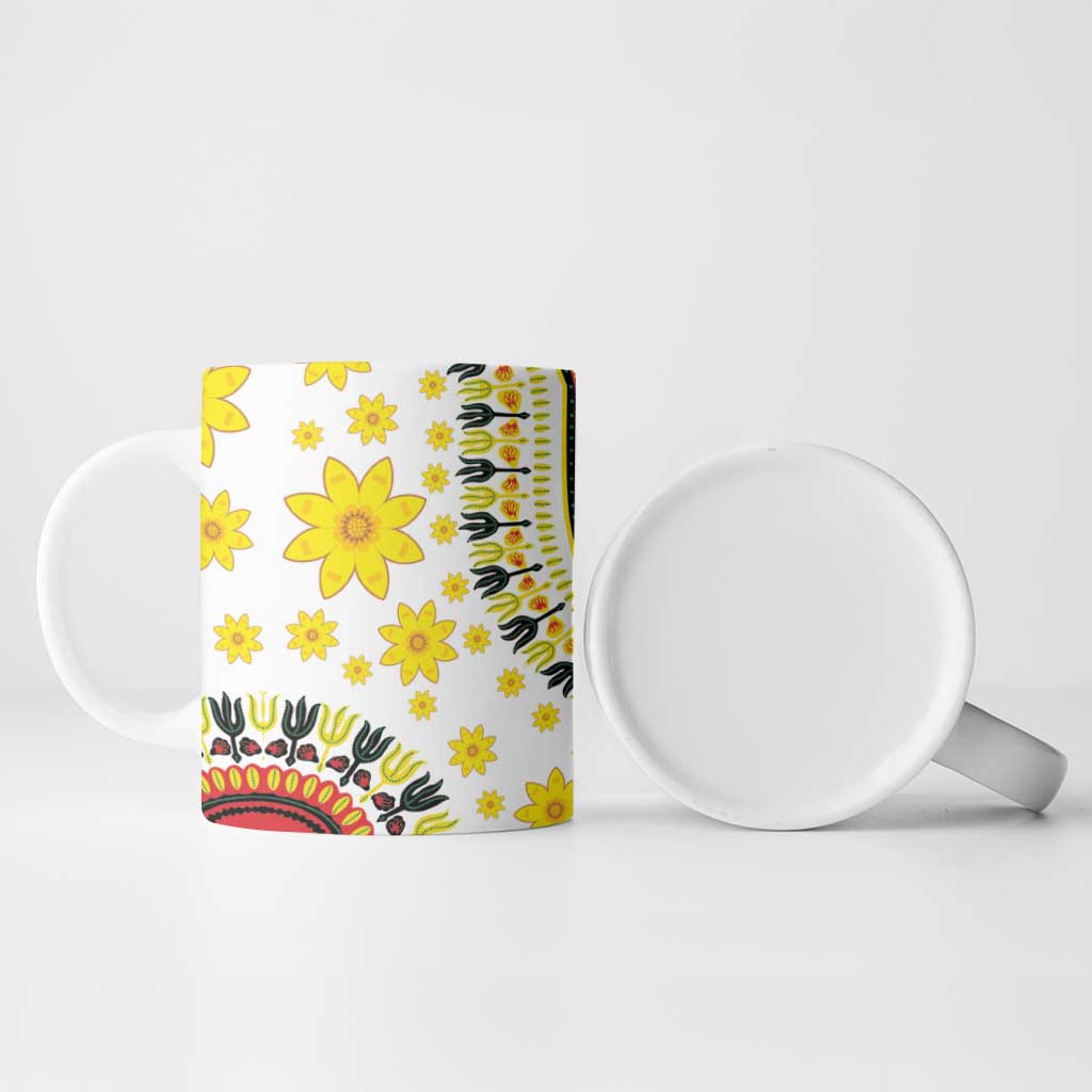 Afro Enkutatash Dashiki and Adey Abeba Ceramic Mug