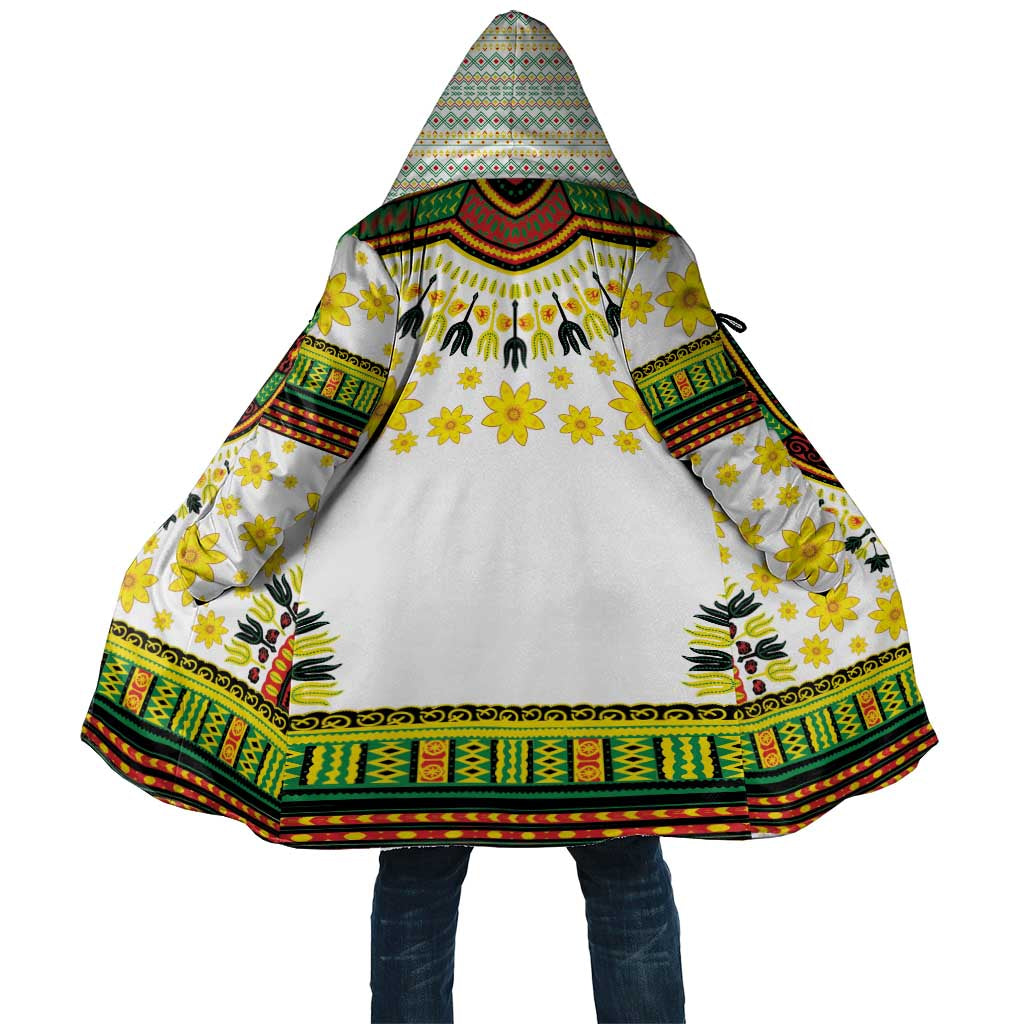 Afro Enkutatash Dashiki and Adey Abeba Cloak
