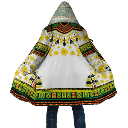 Afro Enkutatash Dashiki and Adey Abeba Cloak