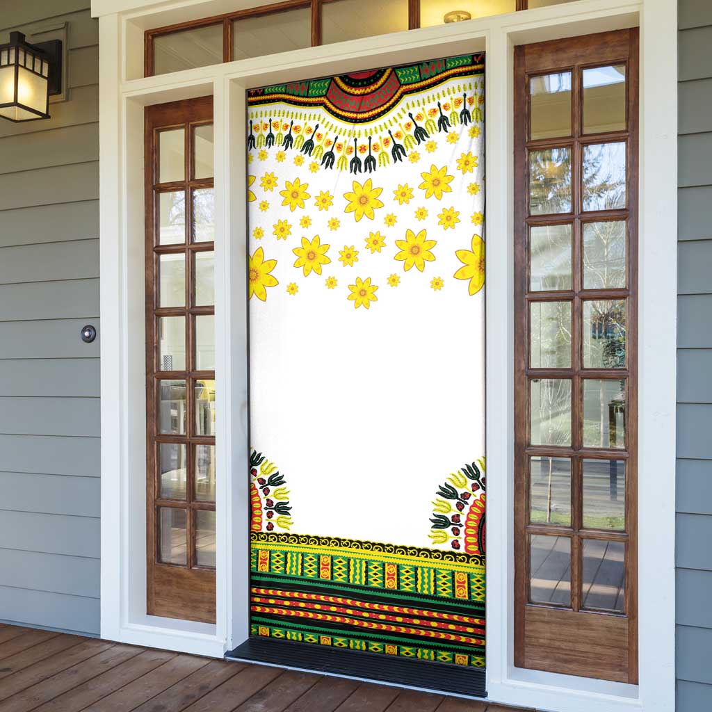 Afro Enkutatash Dashiki and Adey Abeba Door Cover