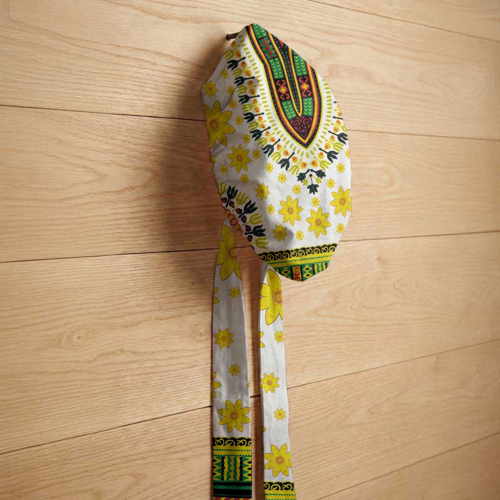 Africa Enkutatash Dashiki and Adey Abeba Easy Headwrap