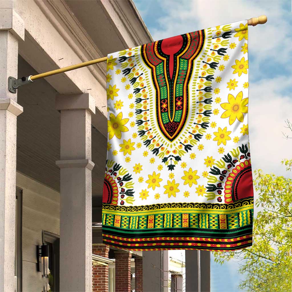 Afro Enkutatash Dashiki and Adey Abeba Garden Flag