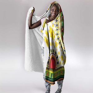 Afro Enkutatash Dashiki and Adey Abeba Hooded Blanket