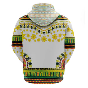 Afro Enkutatash Dashiki and Adey Abeba Hoodie