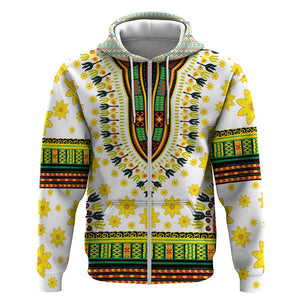 Afro Enkutatash Dashiki and Adey Abeba Hoodie