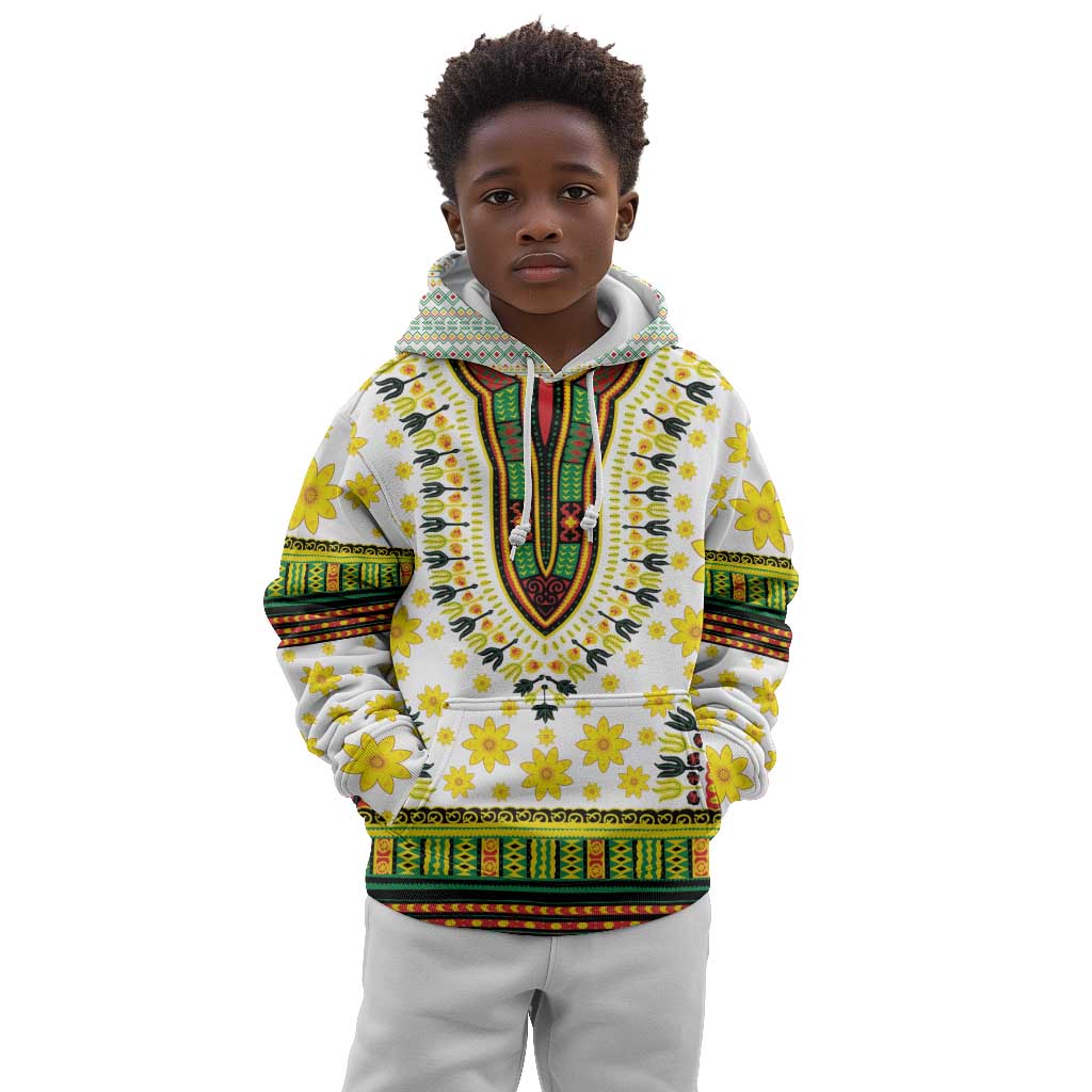 Afro Enkutatash Dashiki and Adey Abeba Kid Hoodie