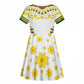 Afro Enkutatash Dashiki and Adey Abeba Kid Short Sleeve Dress