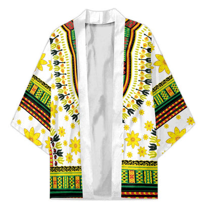 Afro Enkutatash Dashiki and Adey Abeba Kimono