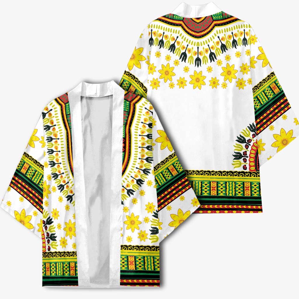 Afro Enkutatash Dashiki and Adey Abeba Kimono