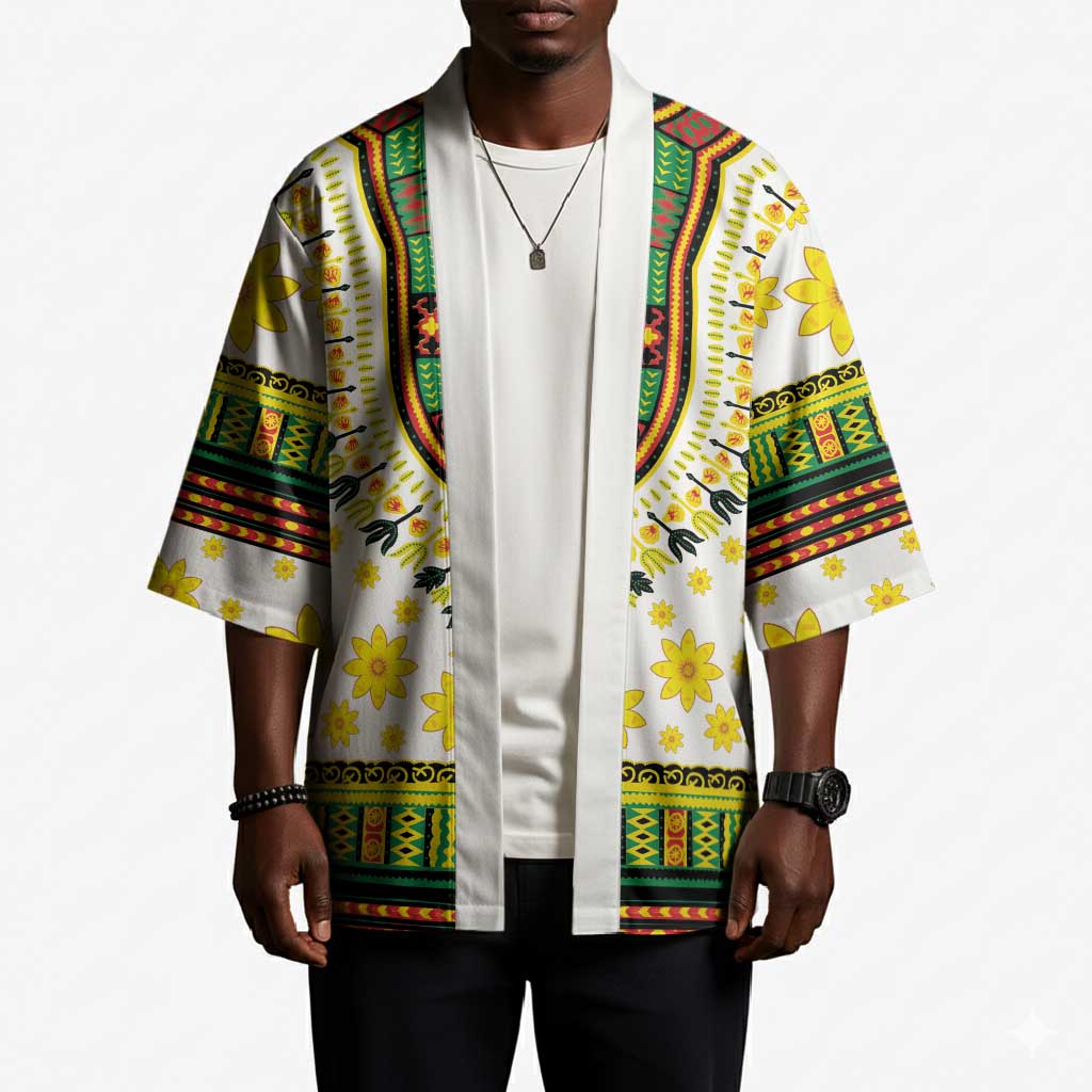 Afro Enkutatash Dashiki and Adey Abeba Kimono