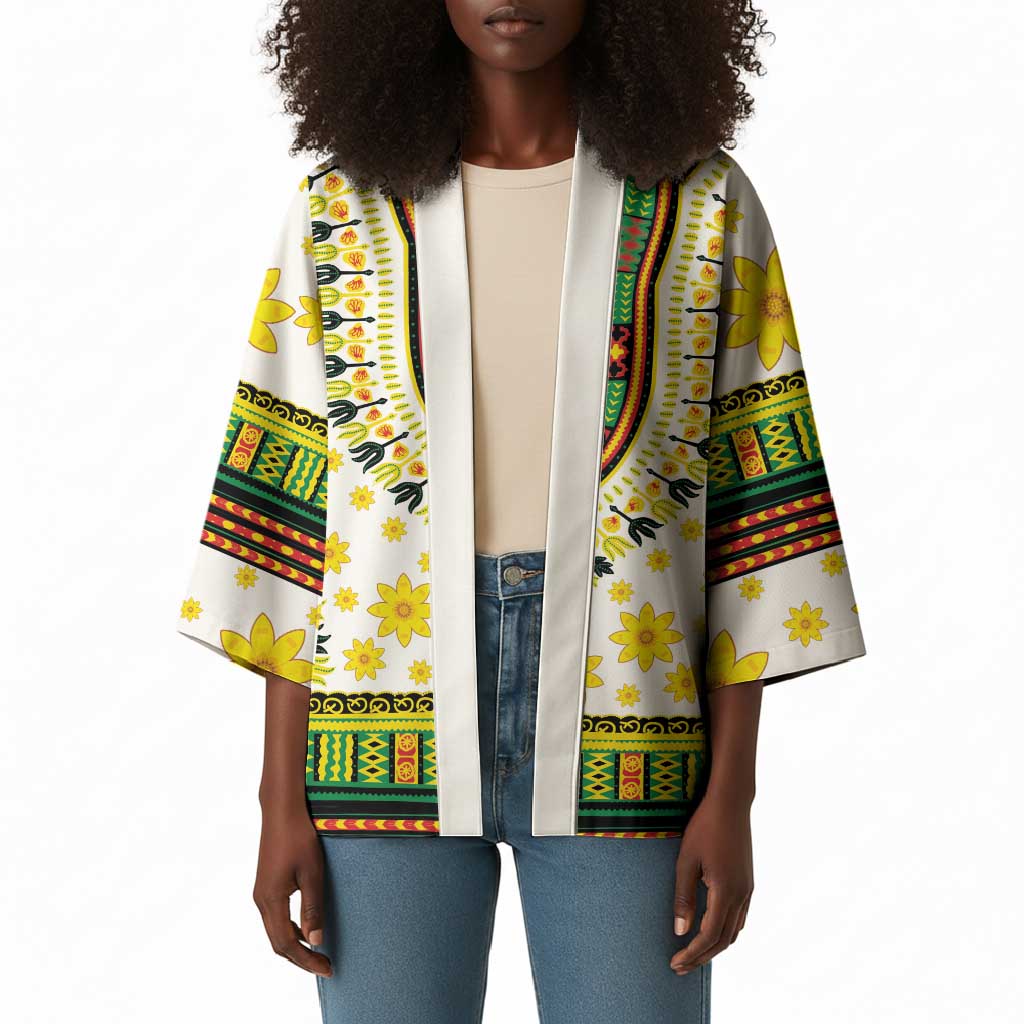 Afro Enkutatash Dashiki and Adey Abeba Kimono