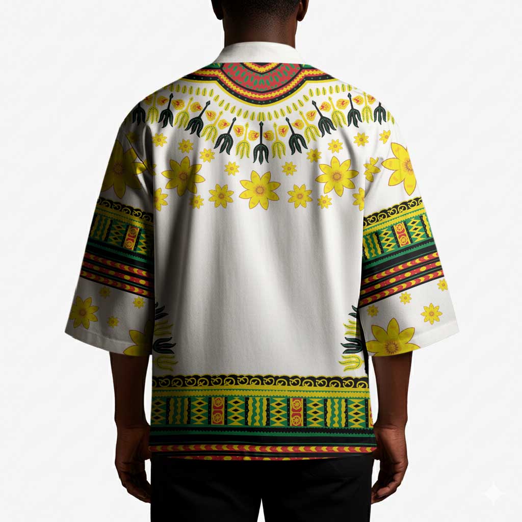 Afro Enkutatash Dashiki and Adey Abeba Kimono