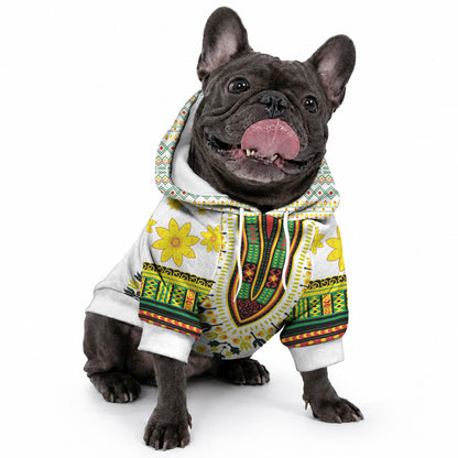 Afro Enkutatash Dashiki and Adey Abeba Pet Hoodie