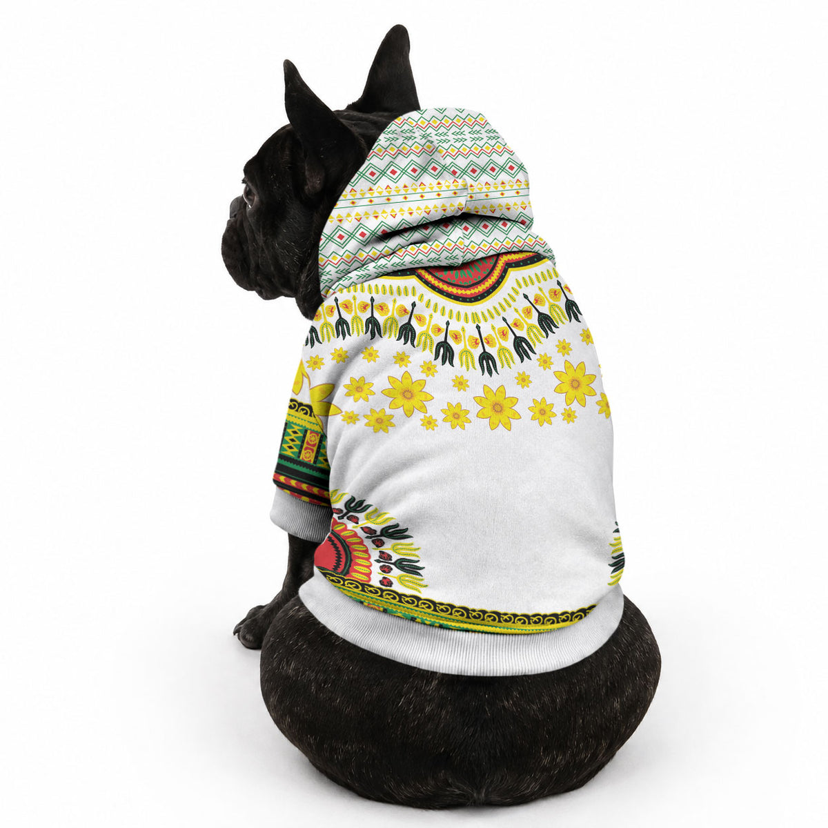 Afro Enkutatash Dashiki and Adey Abeba Pet Hoodie