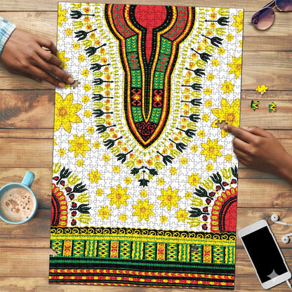 Afro Enkutatash Dashiki and Adey Abeba Puzzle