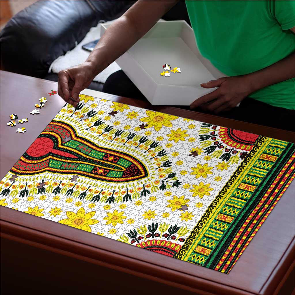 Afro Enkutatash Dashiki and Adey Abeba Puzzle